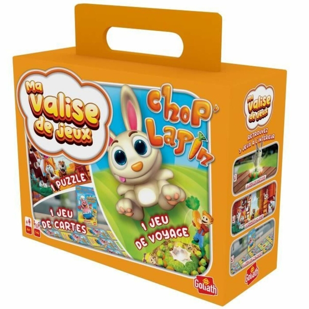 3 stalo žaidimų rinkinys Goliath Chop Lapin (FR) Plastmasinis