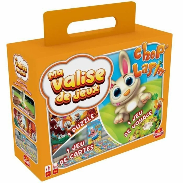 3 stalo žaidimų rinkinys Goliath Chop Lapin (FR) Plastmasinis