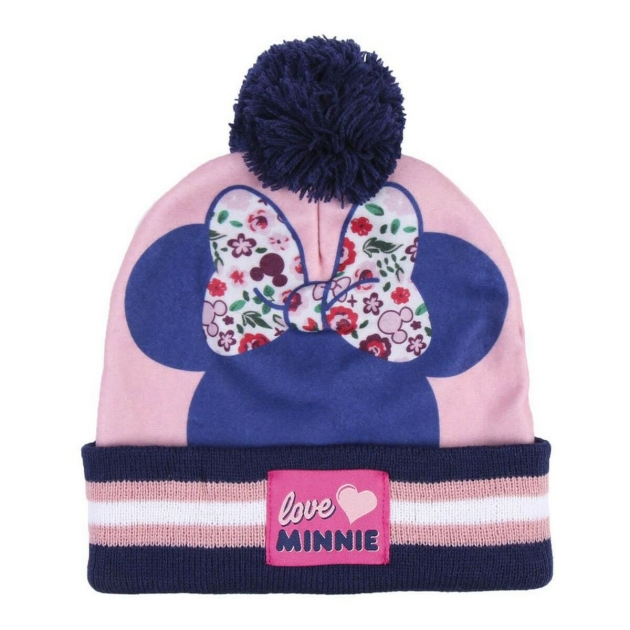 Kepurė ir pirštinės Minnie Mouse Rožinė