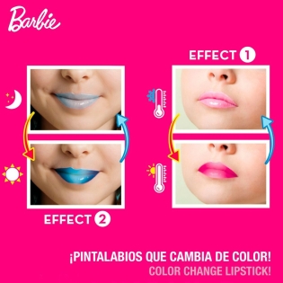 Kit to create Makeup Barbie Studio Color Change Lūpų dažai 15 Dalys