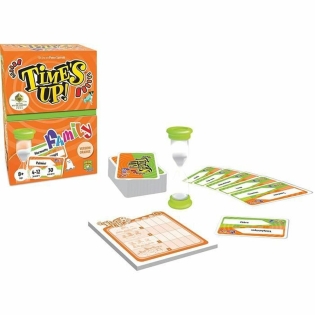 Klausimų ir atsakymų rinkinys Asmodee Time’s Up Family – Orange Version (FR)