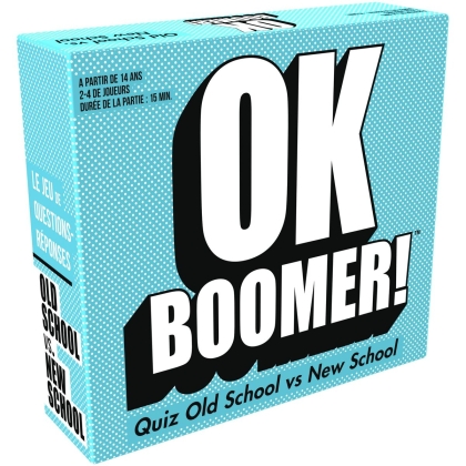 Klausimų ir atsakymų rinkinys Goliath OK BOOMER!