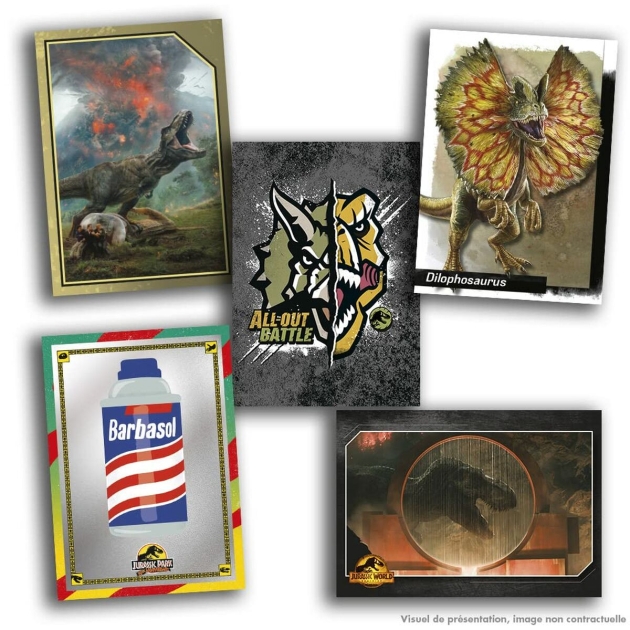 Kolekcinės kortelės Panini Jurassic Parc – Movie 30th Anniversary