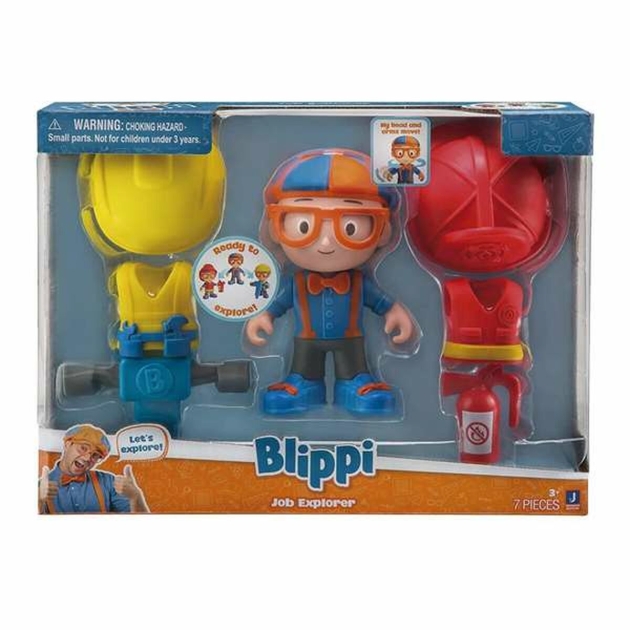 Kolekcionuojamos figūros Blippi 13 cm