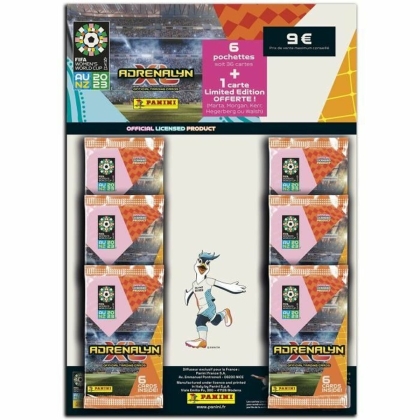Kolekcionuojamų kortelių pakuotė Panini Adrenalyn XL FIFA Women's World Cup AU/NZ 2023