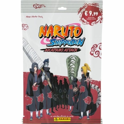 Kolekcionuojamų kortų rinkinys Panini Naruto Shippuden: Akatsuki Attack
