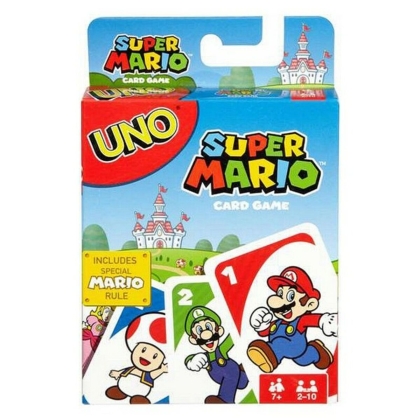 Kortų žaidimai UNO Super Mario Mattel DRD00