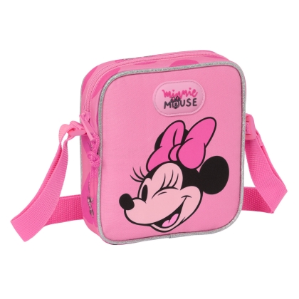 Krepšys Minnie Mouse Loving Rožinė 16 x 18 x 4 cm