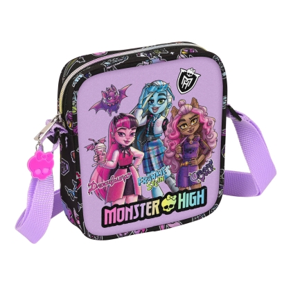 Krepšys Monster High Creep Juoda 16 x 18 x 4 cm