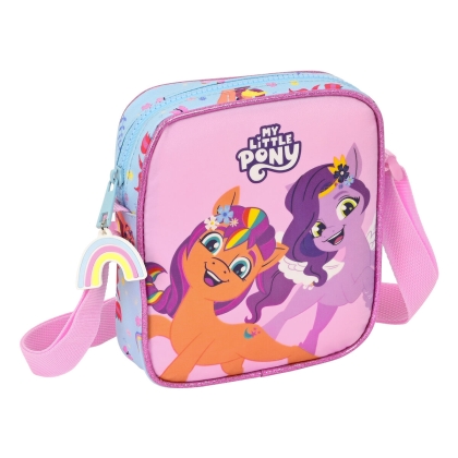 Krepšys My Little Pony Wild  free Mėlyna Rožinė 16 x 18 x 4 cm