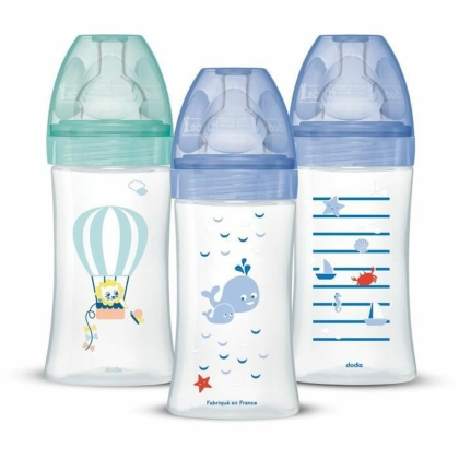 Kūdikių buteliukų rinkinys Dodie 3 uds (270 ml)
