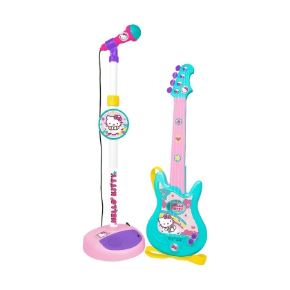 Kūdikių gitara Hello Kitty   Mikrofonas