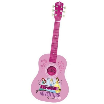 Kūdikių gitara Disney Princess 75 cm Rožinė
