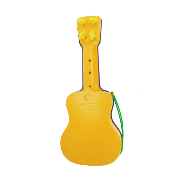 Kūdikių gitara Reig Purpurinė Žalia 4 Virvės