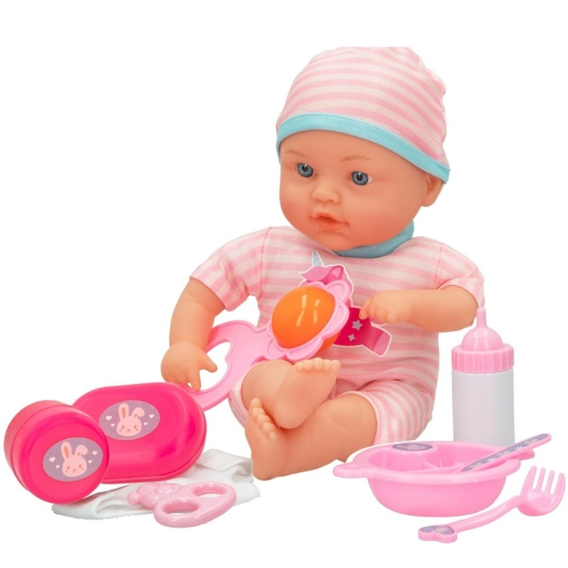 Kūdikių lėlė Colorbaby Minkšta 32 cm 10 Dalys 21 x 32 x 9 cm 4 vnt.