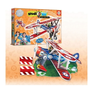 Lėktuvo modelis Educa Studio 3D 56 Dalys (37 x 30 x 15 cm)