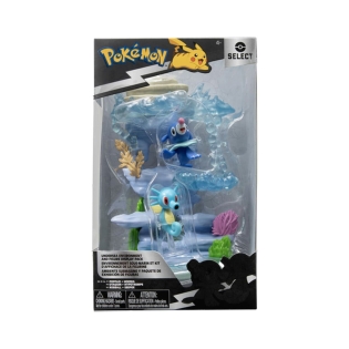Lėlėms Bandai Underwater environmental pack with Otaquin figurines and hypotrempe