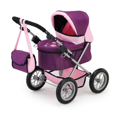 Lėlių vežimėlis Bayer 13057AA Purpurinė 45 cm