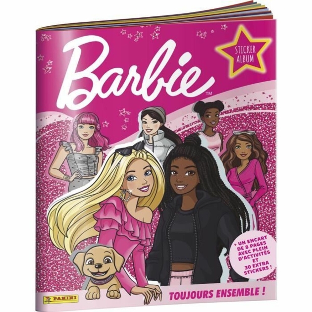 Lipdukų albumas Barbie Toujours Ensemble! Panini