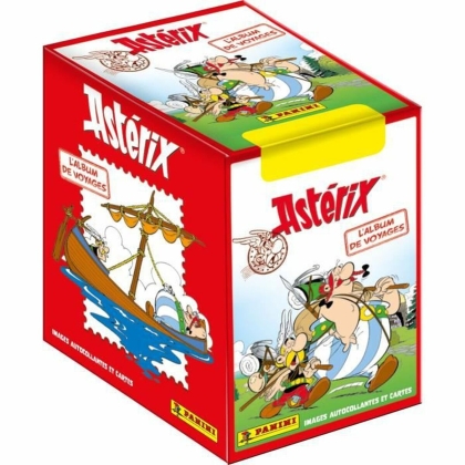 Lipdukų pakuotė Panini Astérix -  L'Album de Voyages 36 Vokai