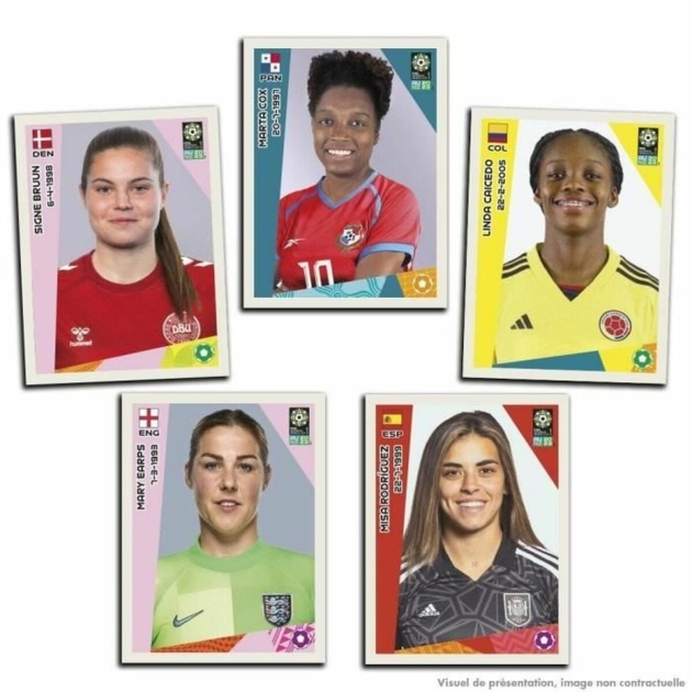 Lipdukų pakuotė Panini FIFA Women’s World Cup AU/NZ 2023 9 Vokai