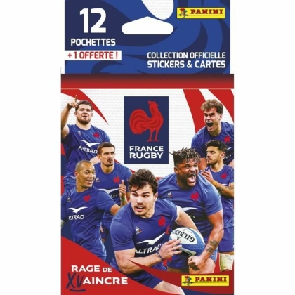 Lipdukų pakuotė Panini France Rugby 12 Vokai