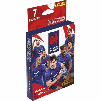 Lipdukų pakuotė Panini France Rugby 7 Vokai