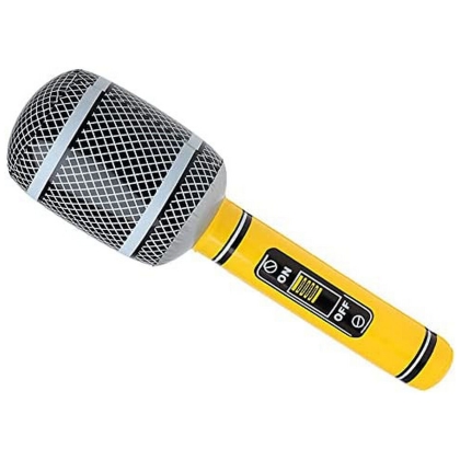 Mikrofonas Pripučiamas 55,5 cm