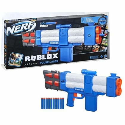 Minkštų strėlyčių šautuvas Nerf Nerf Roblox Arsenal: Pulse Laser Smiginis x 10