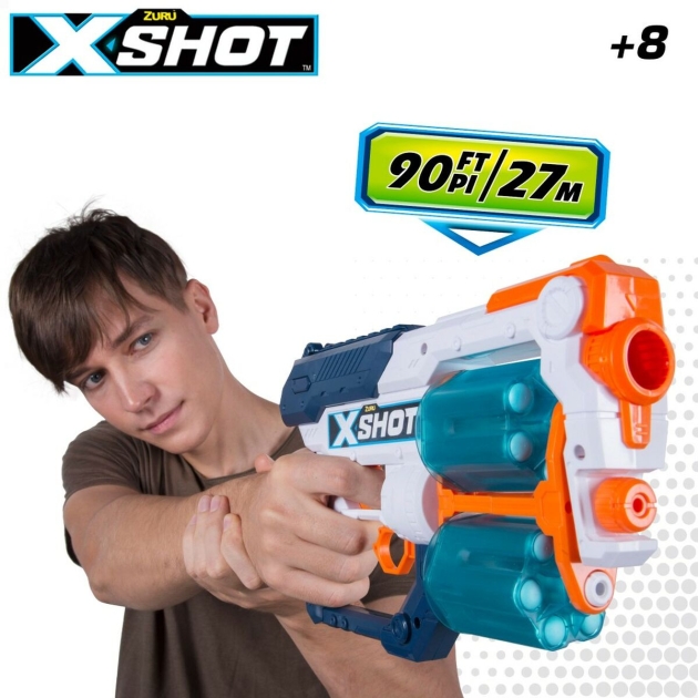 Minkštų strėlyčių šautuvas Zuru X Shot Excel Xcess TK 12