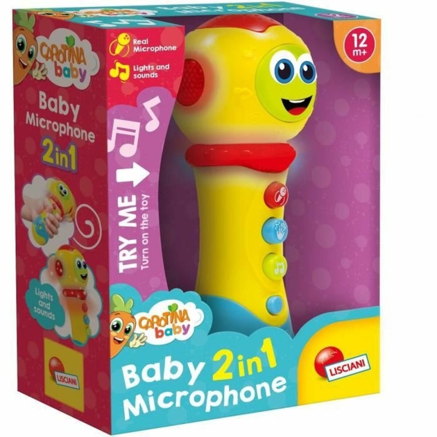 Mokomasis žaidimmas Lisciani Giochi Carotina Baby 2 in 1