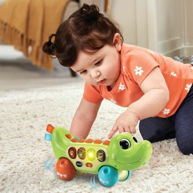 Mokomasis žaidimmas Vtech Baby Rouli Croco rigolo (FR)