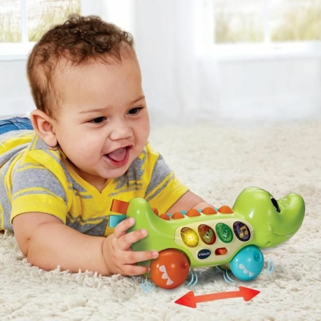 Mokomasis žaidimmas Vtech Baby Rouli Croco rigolo (FR)