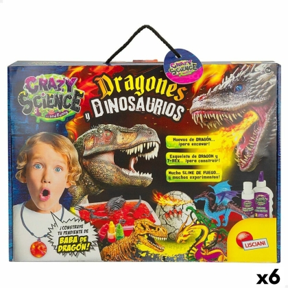 Mokslinis žaidimas Lisciani Dragones y dinosaurios ES (6 vnt.)