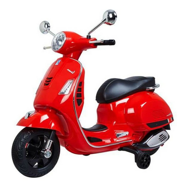 Motociklas Vespa Raudona Elektrinė 30W