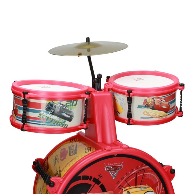 Muzikinis žaislas Cars Būgnai Plastmasinis