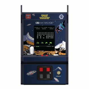 Nešiojama žaidimų konsolė My Arcade Micro Player PRO – Space Invaders Retro Games