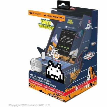 Nešiojama žaidimų konsolė My Arcade Micro Player PRO - Space Invaders Retro Games