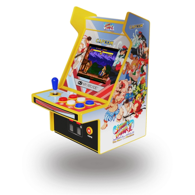 Nešiojama žaidimų konsolė My Arcade Micro Player PRO – Super Street Fighter II Retro Games