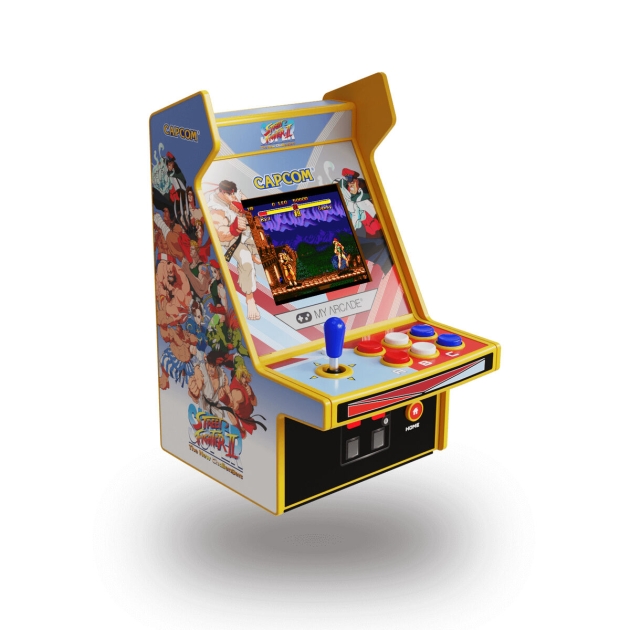 Nešiojama žaidimų konsolė My Arcade Micro Player PRO – Super Street Fighter II Retro Games