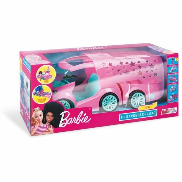 Nuotoliniu būdu valdomas automobilis Barbie DJ Express Deluxe 50 cm 2,4 GHz