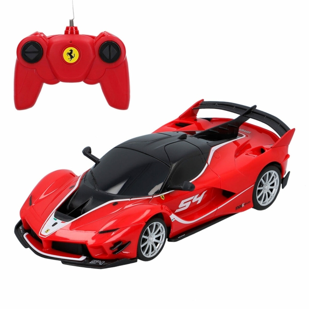 Nuotoliniu būdu valdomas automobilis Ferrari FXX K Evo 1:24 (4 vnt.)