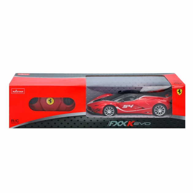 Nuotoliniu būdu valdomas automobilis Ferrari FXX K Evo 1:24 (4 vnt.)