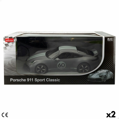 Nuotoliniu būdu valdomas automobilis Porsche 911 1:16 (2 vnt.)