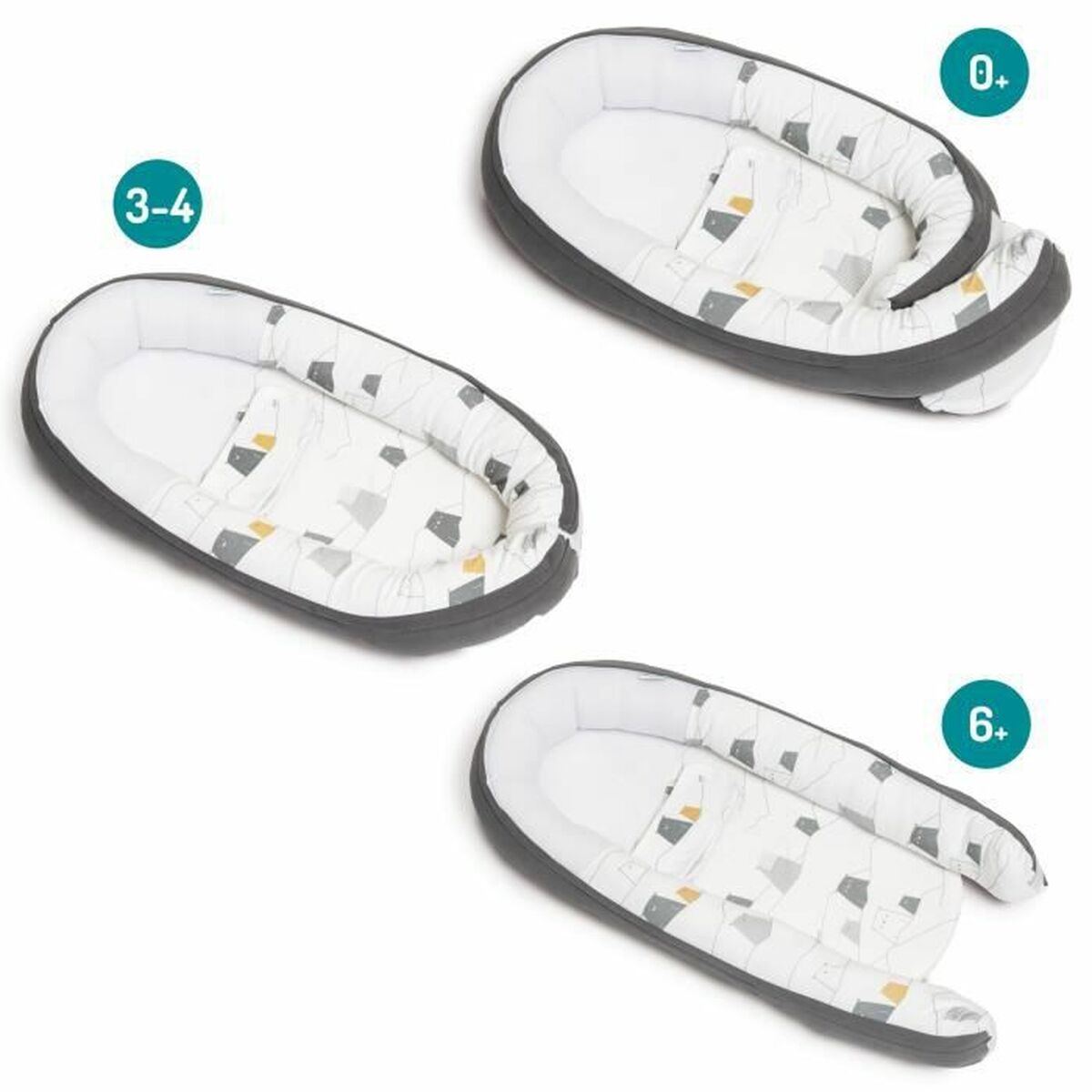 Pagalvėlė Babymoov Pilka Pagalvėlė Babymoov Pilka