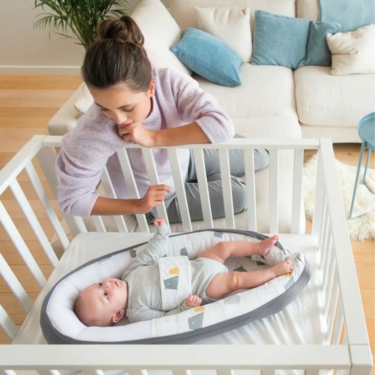 Pagalvėlė Babymoov Pilka Pagalvėlė Babymoov Pilka