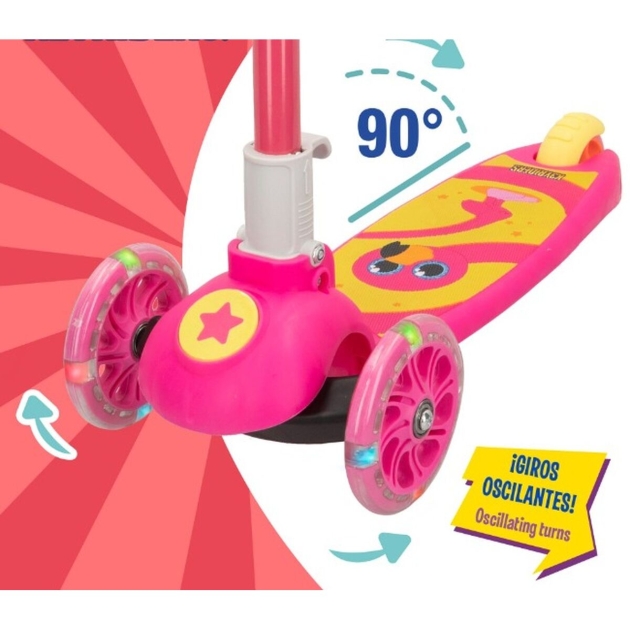 Paspirtukas K3yriders Flamingo Rožinė 4 vnt.