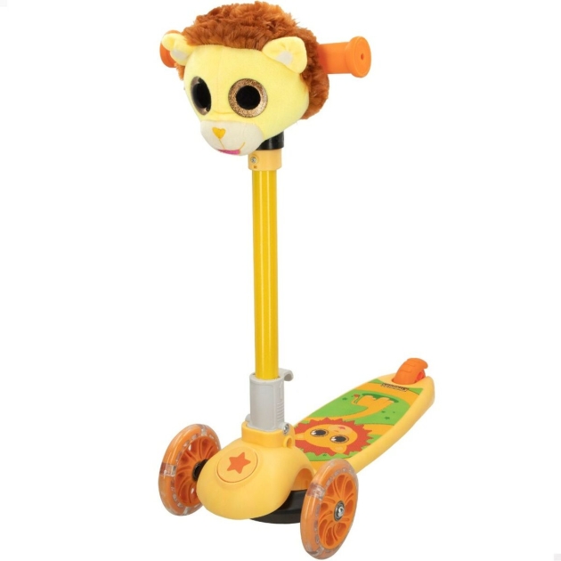 Paspirtukas K3yriders Lion Geltona 4 vnt.
