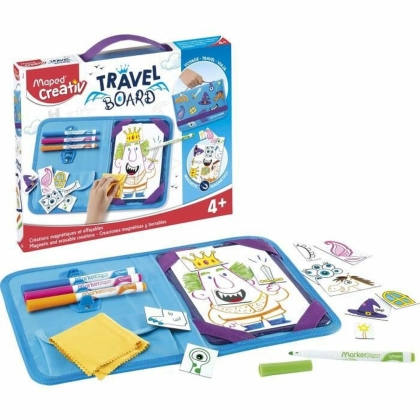 Piešimo rinkinys Maped Travel Board 20 Dalys