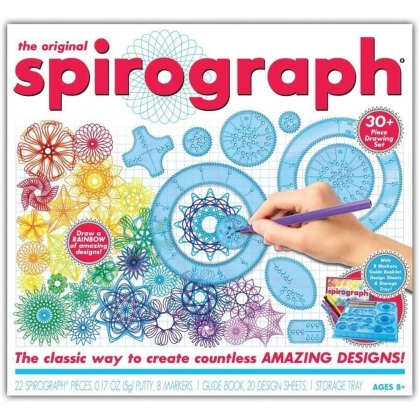 Piešimo rinkinys Spirograph Silverlit 30 Dalys